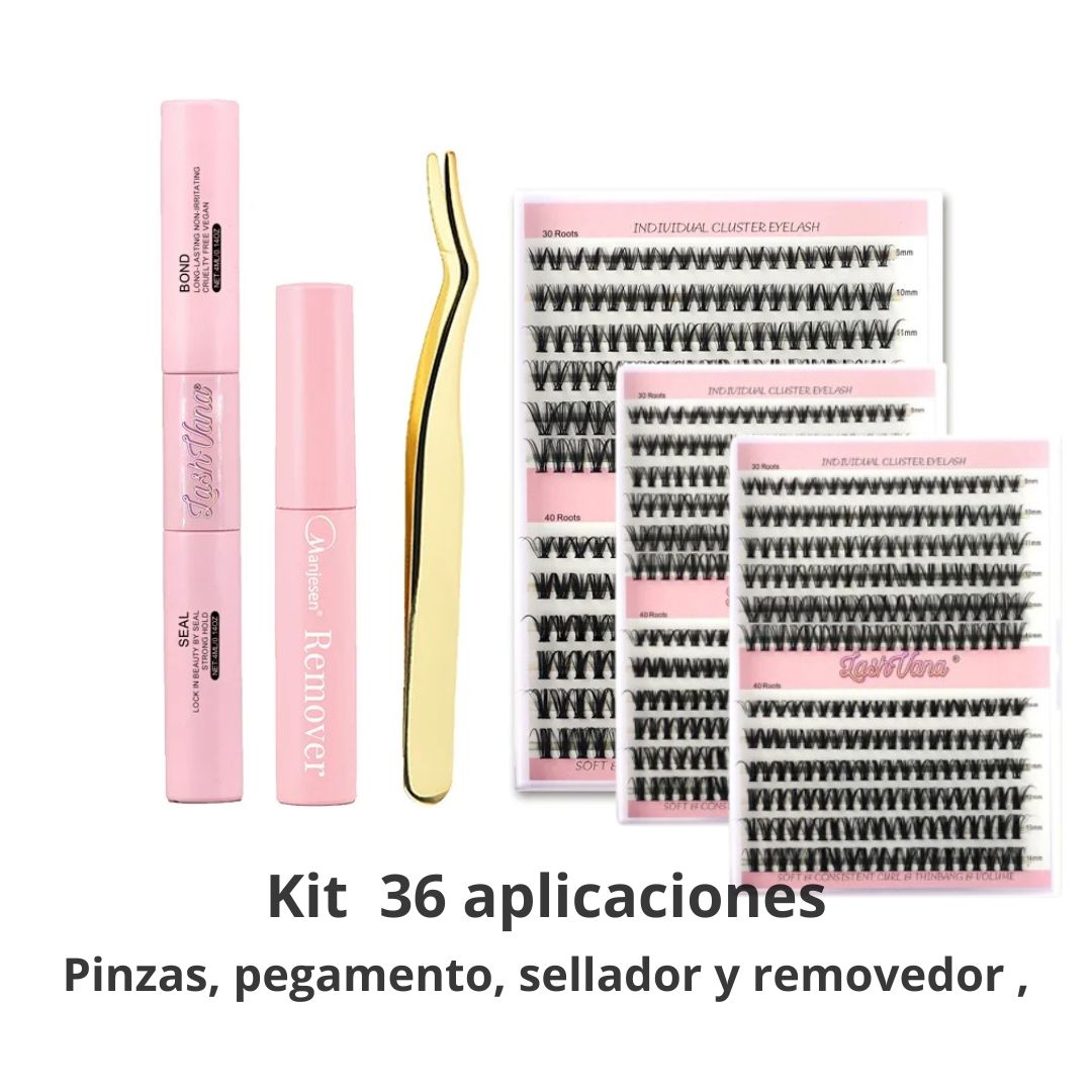 Kit Extensión Lash Glam